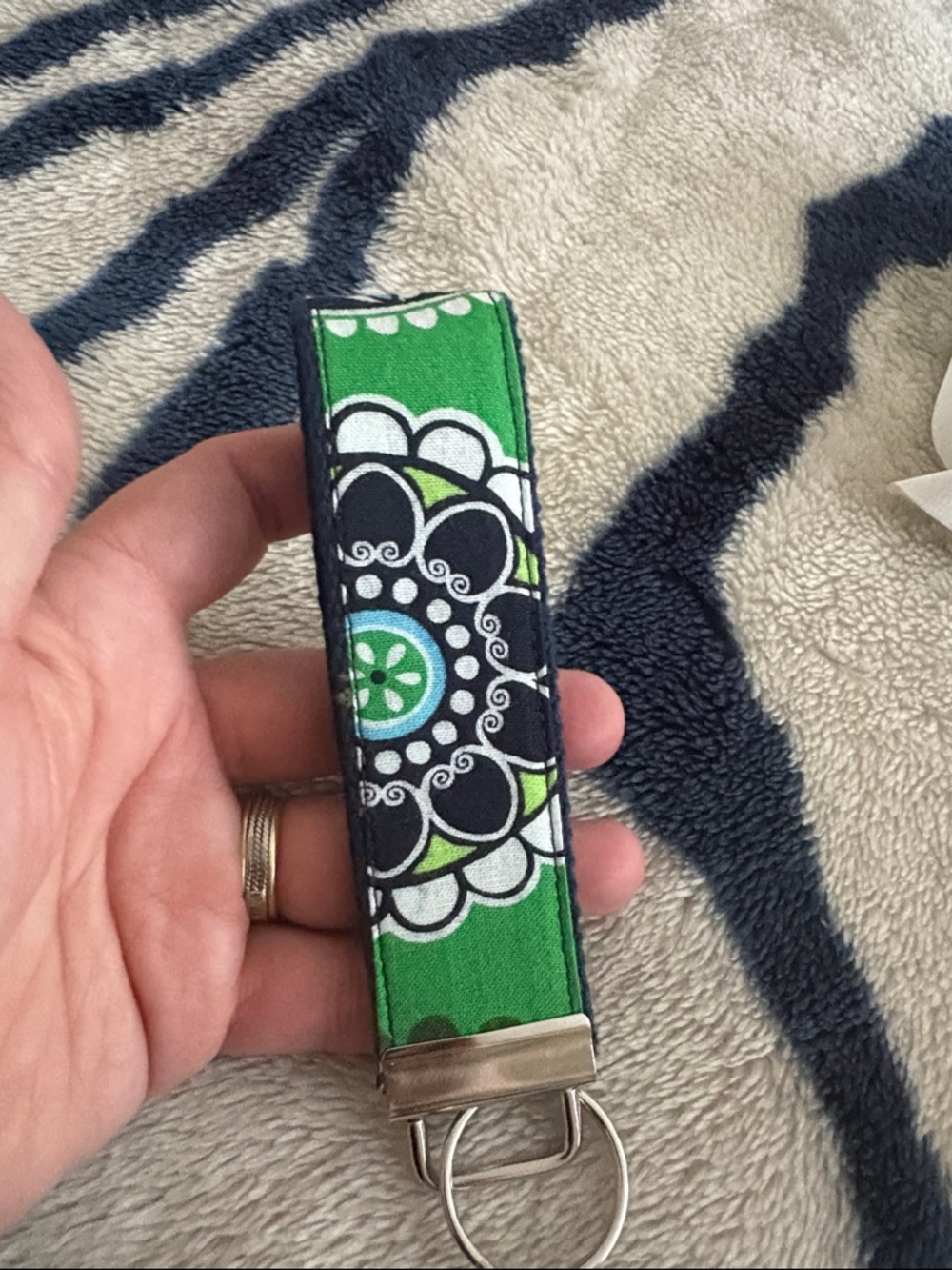 Lime Key Fob – Citrus Fruit Wristlet with Tassel new
